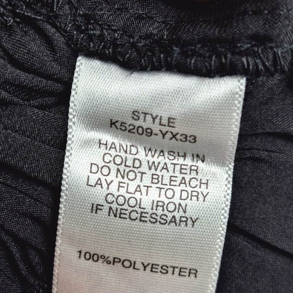 Womens Top Small Black Dark Romantic Puff Sleeve Milkmaid Goth Whimsigoth Crop - Picture 6 of 8